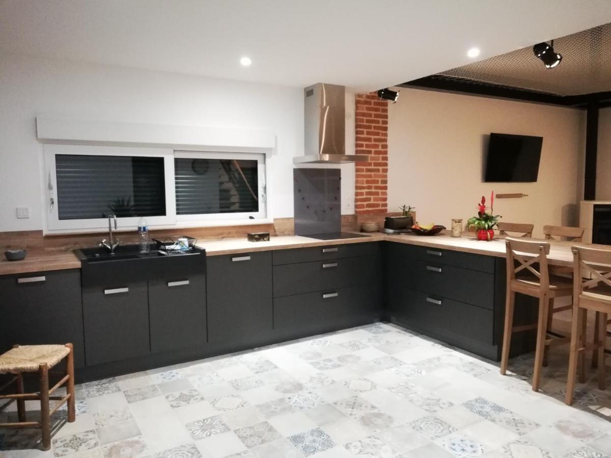 ลา กร็องฌ์ ดู บอสเกต์ Bed & Breakfast Honnecourt-sur-Escaut ภายนอก รูปภาพ